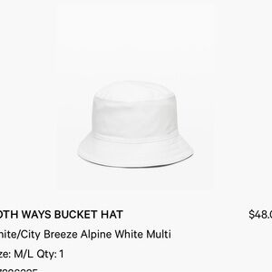 Lululemon Bucket Hat